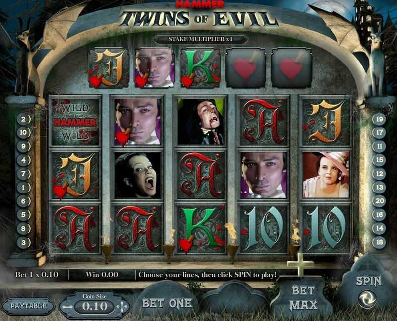 Play Twins of Evil by Gamesys