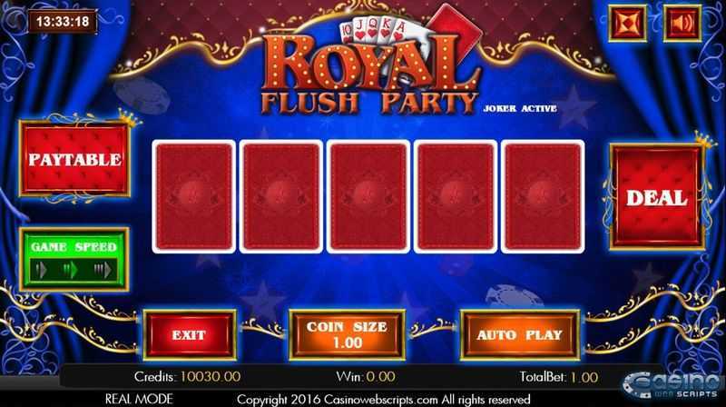 Play Royal Flush by Gamex