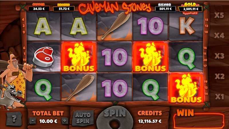 Play Caveman Stoney by Gaming1