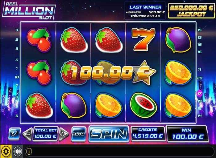 Play Reel Million Slot by Gaming1