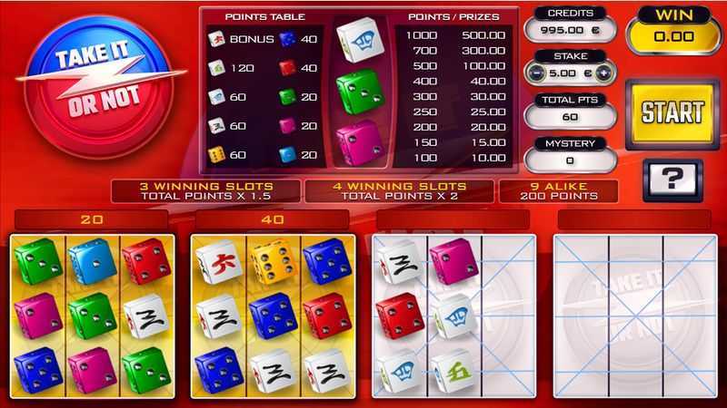 Play Take It Or Not Dice by Gaming1