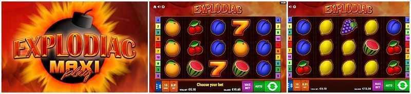 Play Explodiac Maxi Play by Gamomat