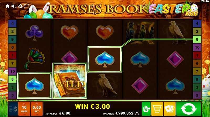 Play Ramses Book Easter Egg by Gamomat