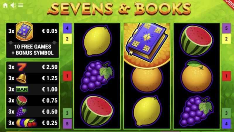 Play Sevens & Books by Gamomat