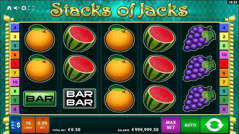 Play Stacks of Jacks by Gamomat