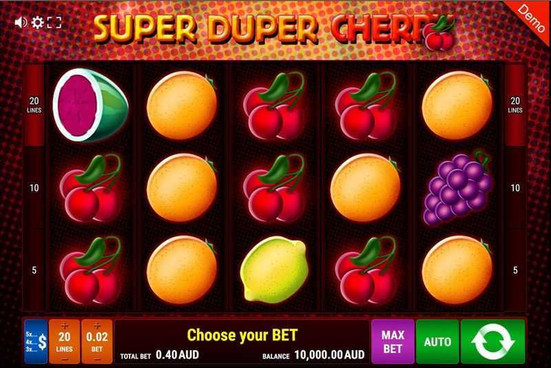 Play Super Duper Cherry by Gamomat