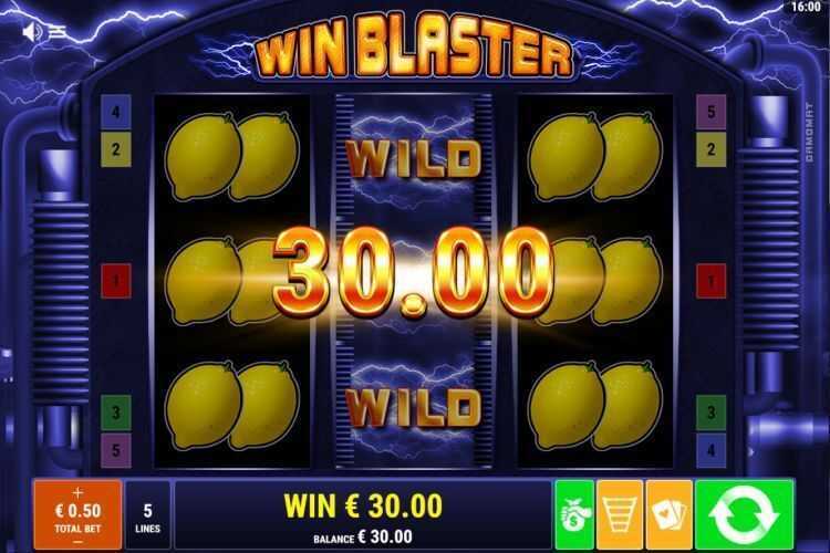 Play Win Blaster by Gamomat