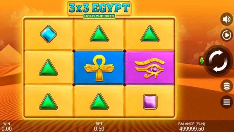 Play 3x3 Egypt: Hold The Spin by Gamzix