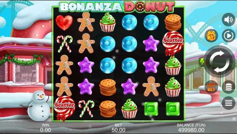 Play Bonanza Donut Xmas by Gamzix