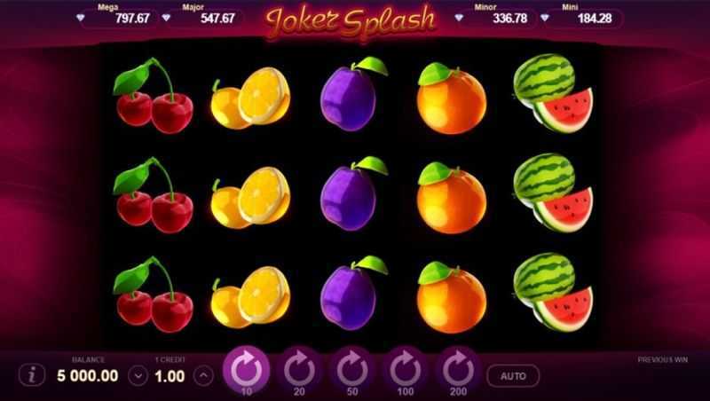 Play Joker Splash by Gamzix