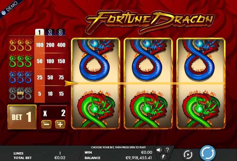 Play Fortune Dragon by Genesis