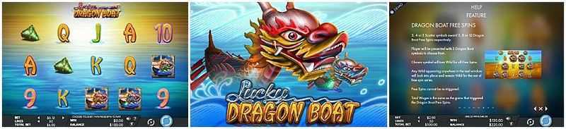 Play Lucky Dragon Boat by Genesis