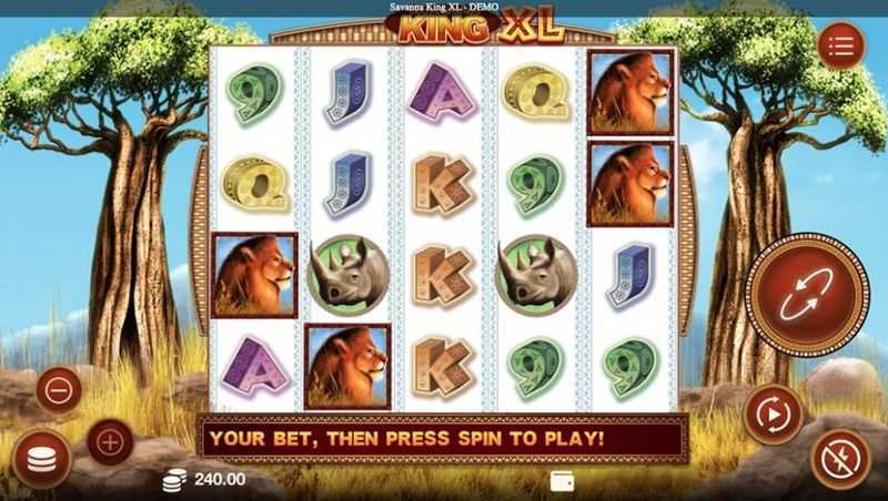 Slot Savanna King - Jackpot