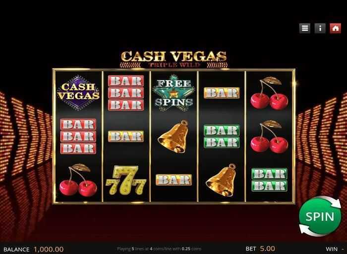 Play Cash Vegas Triple Wild by Genii