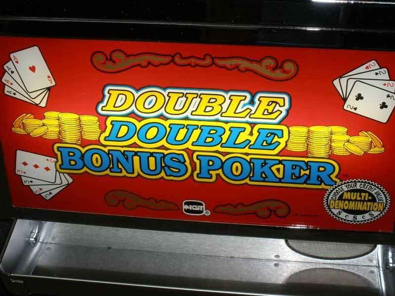 Play Double Bonus Poker by Genii