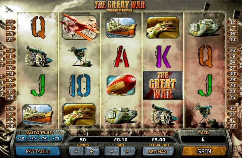 Slot Worlds At War