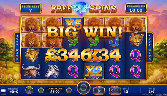 Slot Lucky Lions