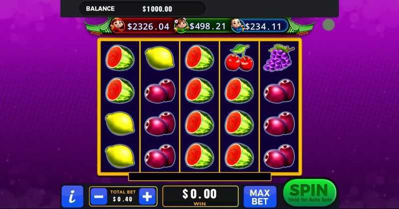 Play Lightning Fruits Quad by Gmw