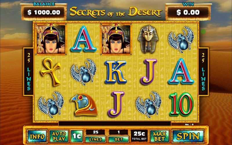 Play Secrets of the Desert by Gmw