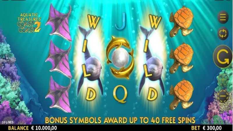 Play Aquatic Treasures Coast 2 Coast by Gold Coin Studios