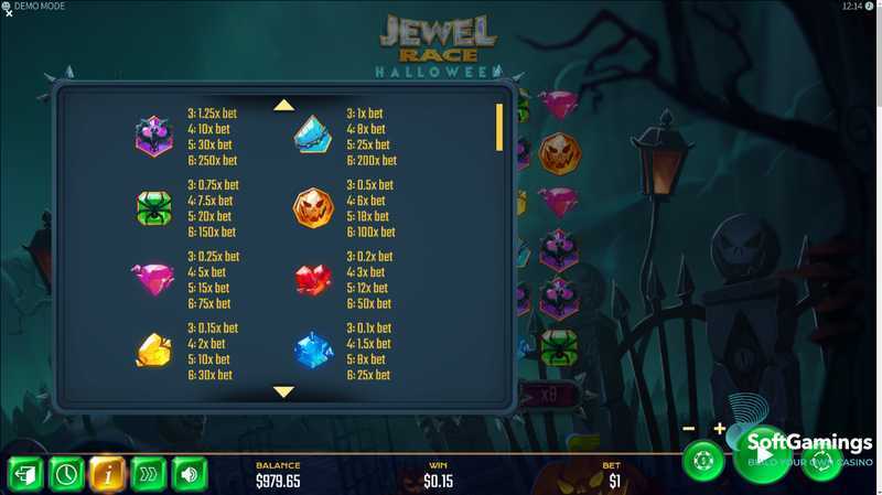 Slot Jewel Race Halloween