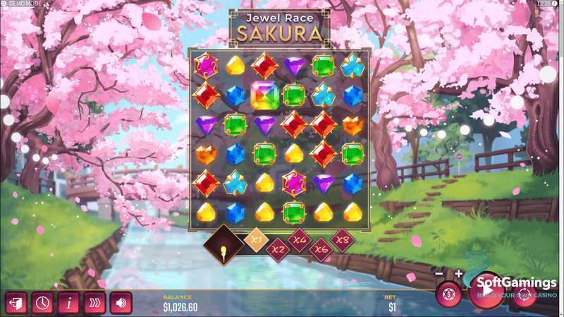 Play Jewel Race Sakura by Golden Hero