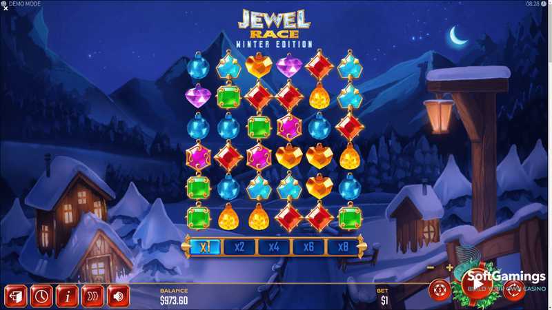 Play Jewel Race Winter Edition by Golden Hero