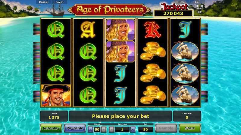 Play Age of Privateers by Greentube