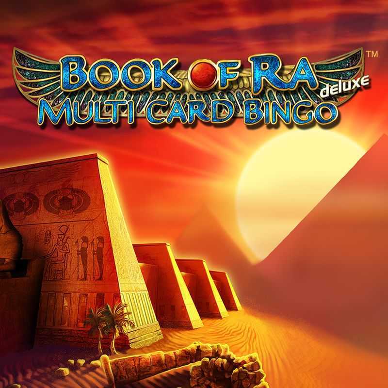 Play Book of Ra Multi Card Bingo Deluxe by Greentube