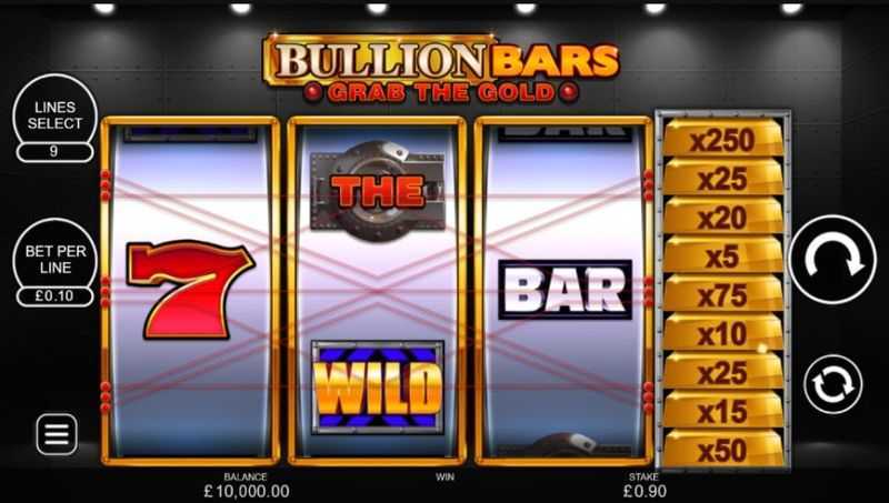 Play Bullion Bars by Greentube