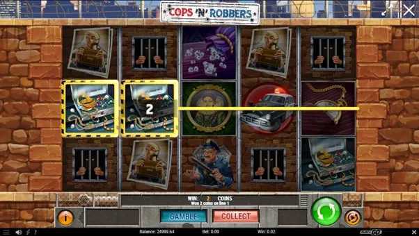 Slot Cops n Robbers Drop Shot