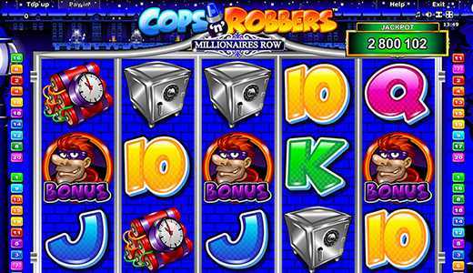 Slot Cops 'n' Robbers Millionaires Row