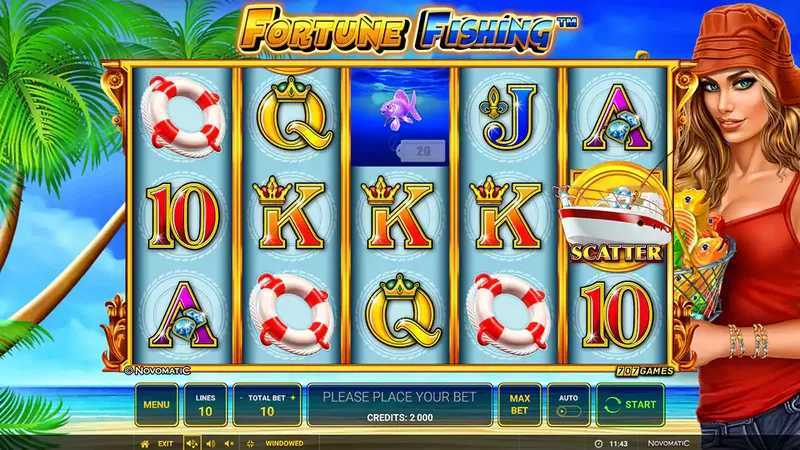 Play Fortune Fishing by Greentube