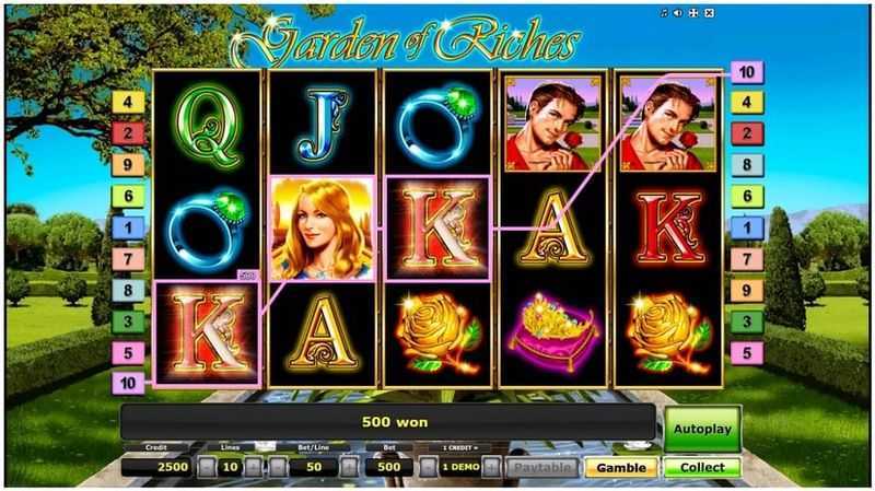 Play Garden of Riches by Greentube