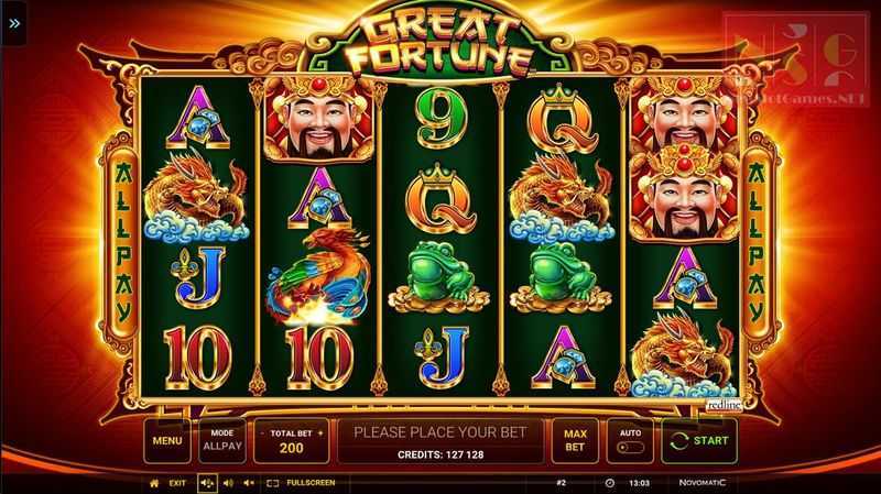 Play Great Fortune by Greentube