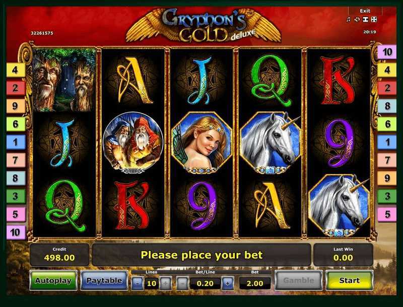 Slot Gryphon's Gold deluxe