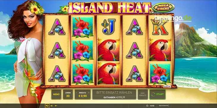 Play Island Heat by Greentube