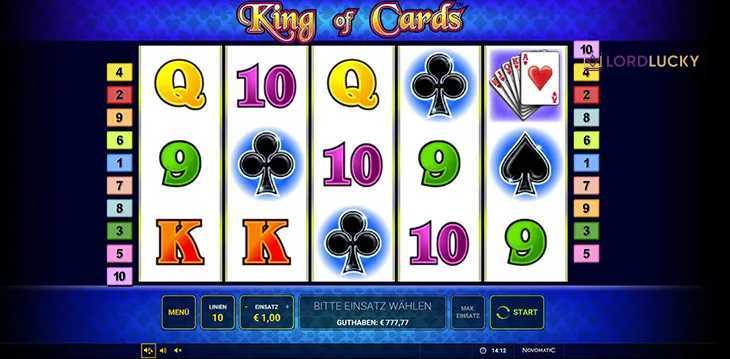 Play King of Cards by Greentube