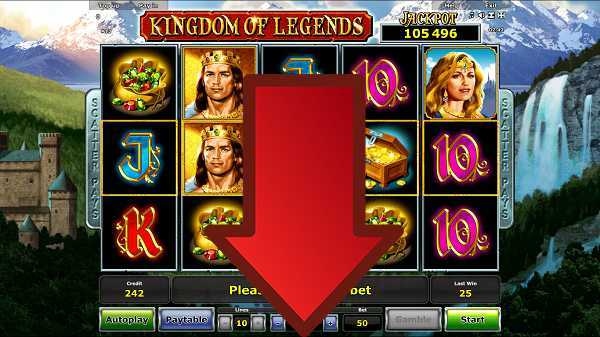 Kingdom of Legends Greentube Kingdom of Legends Greentube