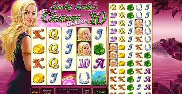 Play Lucky Lady's Charm deluxe Extra Spins by Greentube