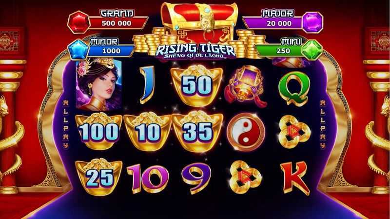 Play Rising Tiger by Greentube