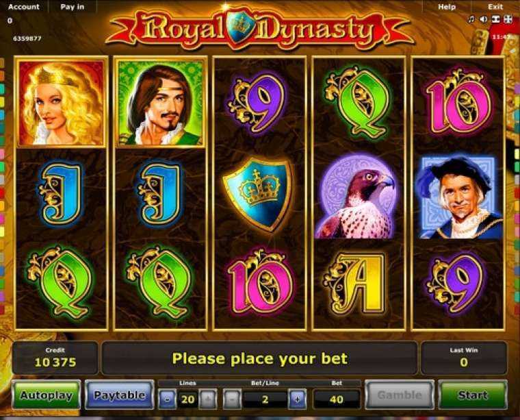 Play Royal Dynasty by Greentube