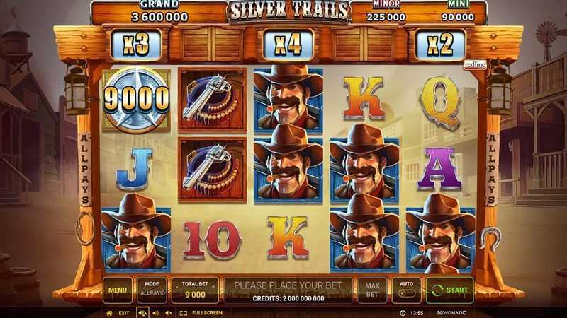 Play Silver Trails by Greentube