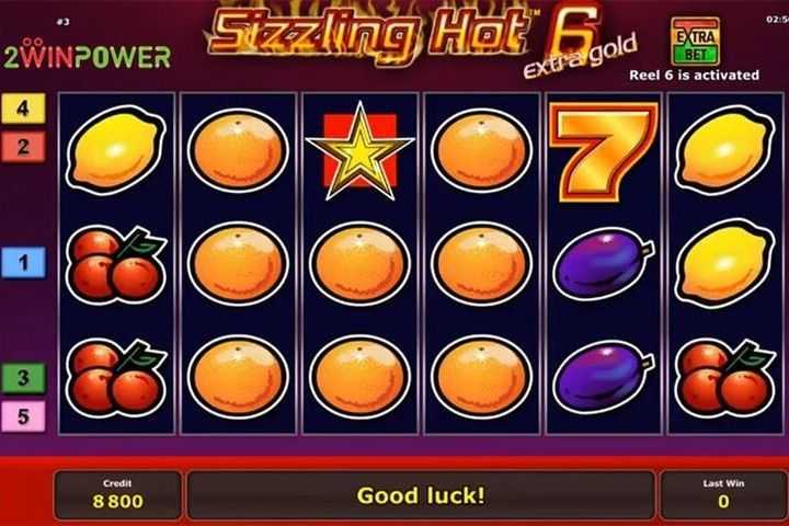 Play Sizzling 6 by Greentube