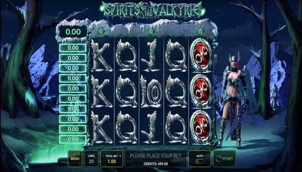 Play Spirits of the Valkyrie by Greentube