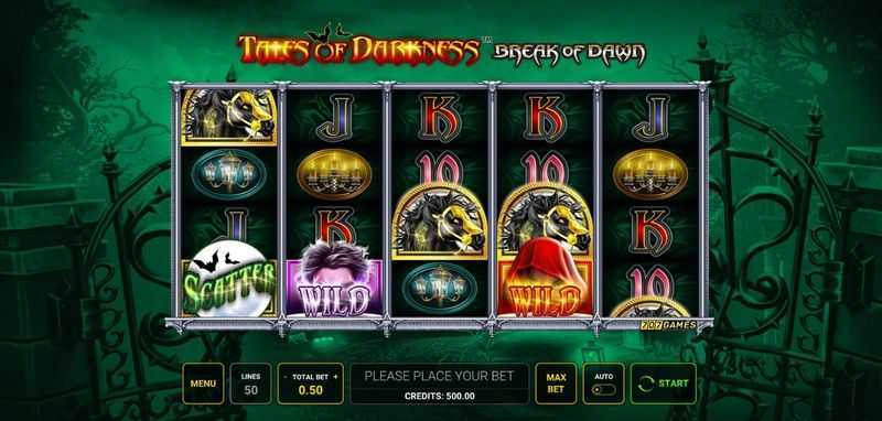 Play Tales of Darkness Break of Dawn by Greentube