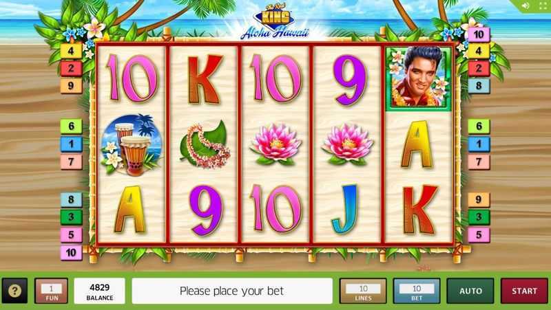 Play The Real King Aloha Hawaii by Greentube