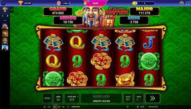 Play Welcome Fortune by Greentube