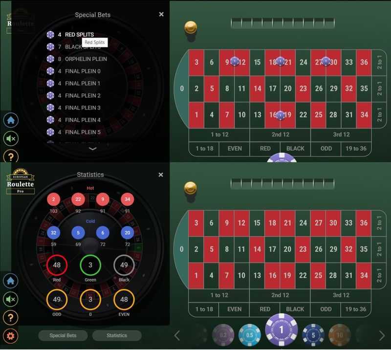 Slot European Roulette Pro Special