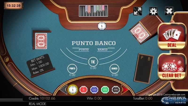 Play Punto Banco by Gvg
